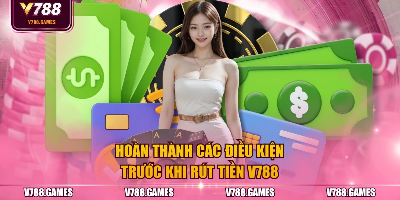 Hoàn thành các điều kiện trước khi rút tiền V788