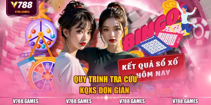 Quy trình tra cứu KQXS đơn giản 